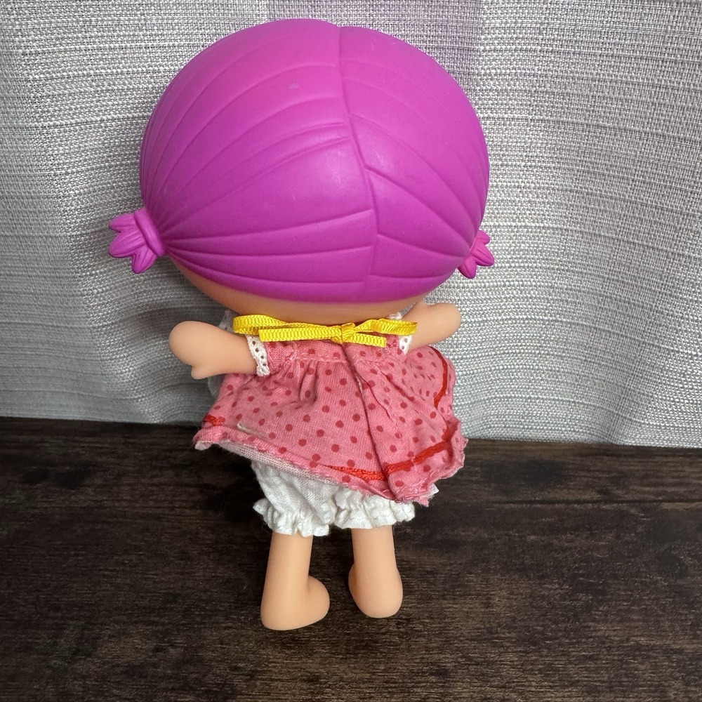 Lalaloopsy Littles Sprinkle Spice Cookie Doll 7" Little Sister w/Pants Dress Bib - Picture 2 of 4